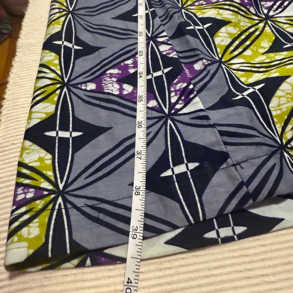 Handmade Colorful Pleated A-Line Maxi Skirt - Picture 5 of 7